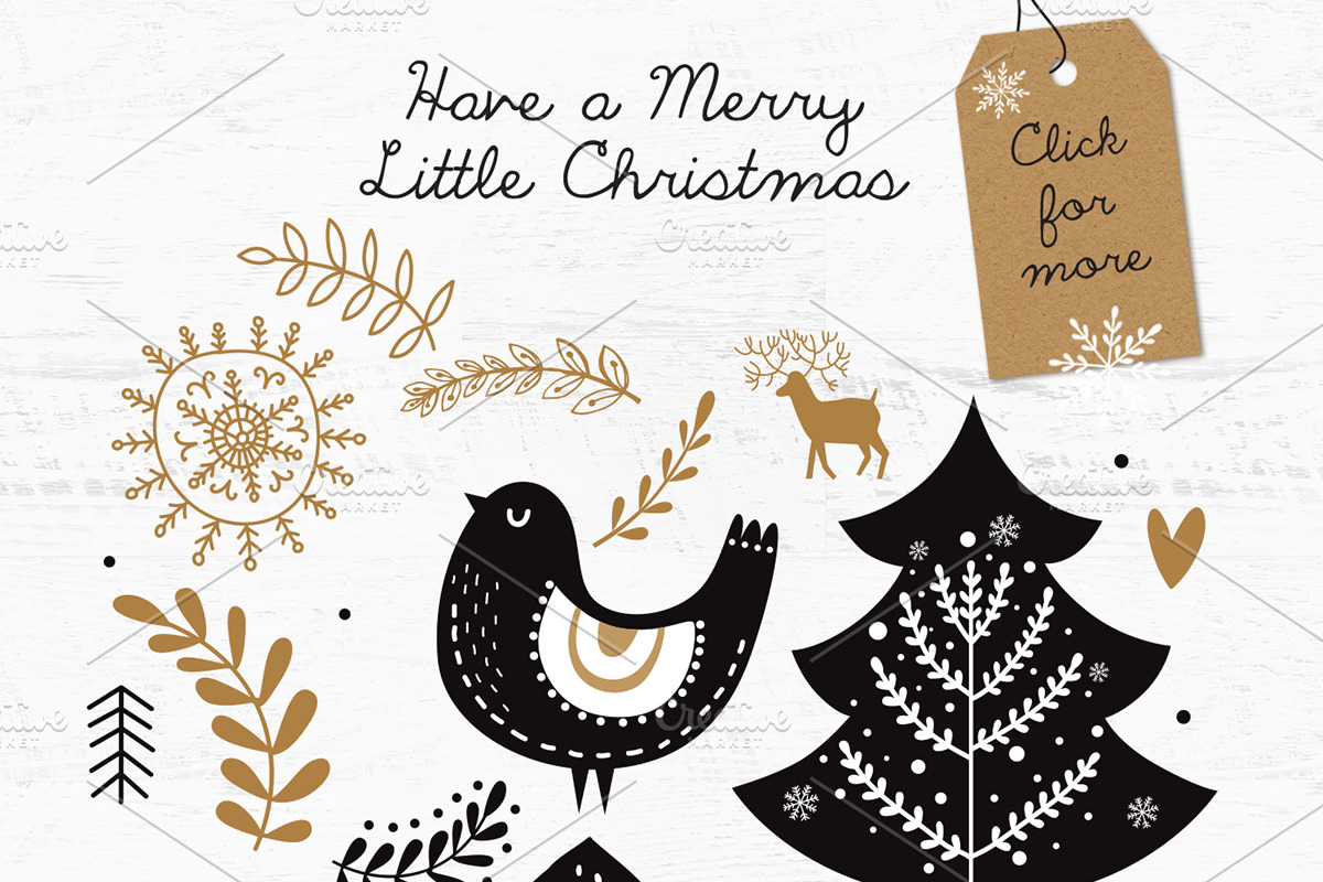 Big Christmas Bundle, an Animal Illustration by MoleskoStudio (Photo 2 of 11)
