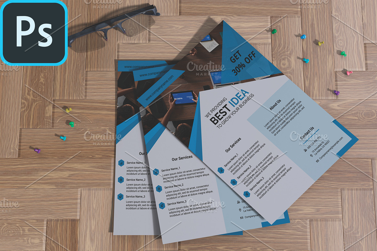 Spiti Business Flyer 02, a Flyer Template by Proshanta Sarker (Photo 2 of 4)