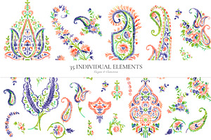 Paisley Watercolors!