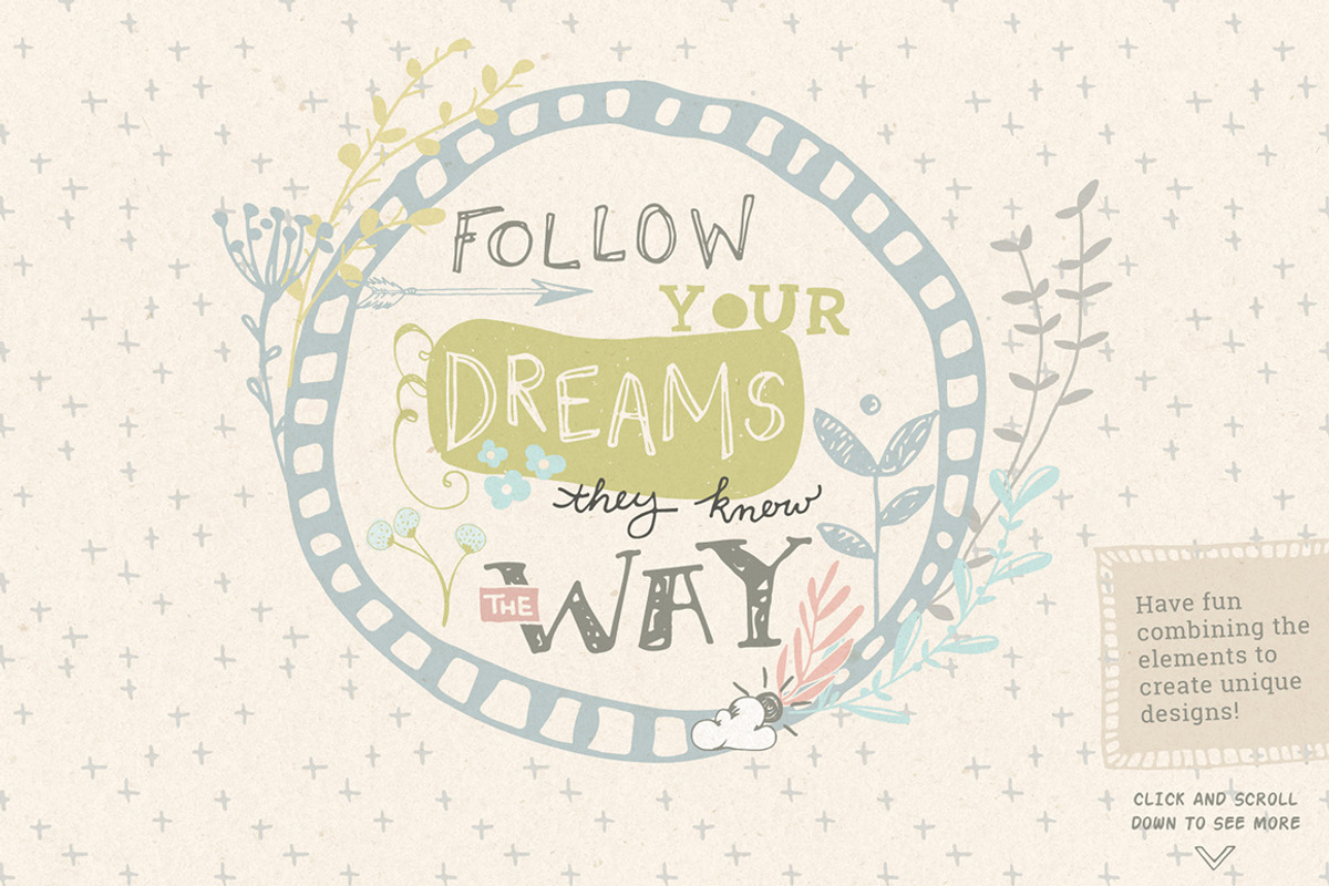 Sketched! Hand drawn graphic toolkit, a Decorative Illustration by Lisa Glanz (Photo 4 of 6)