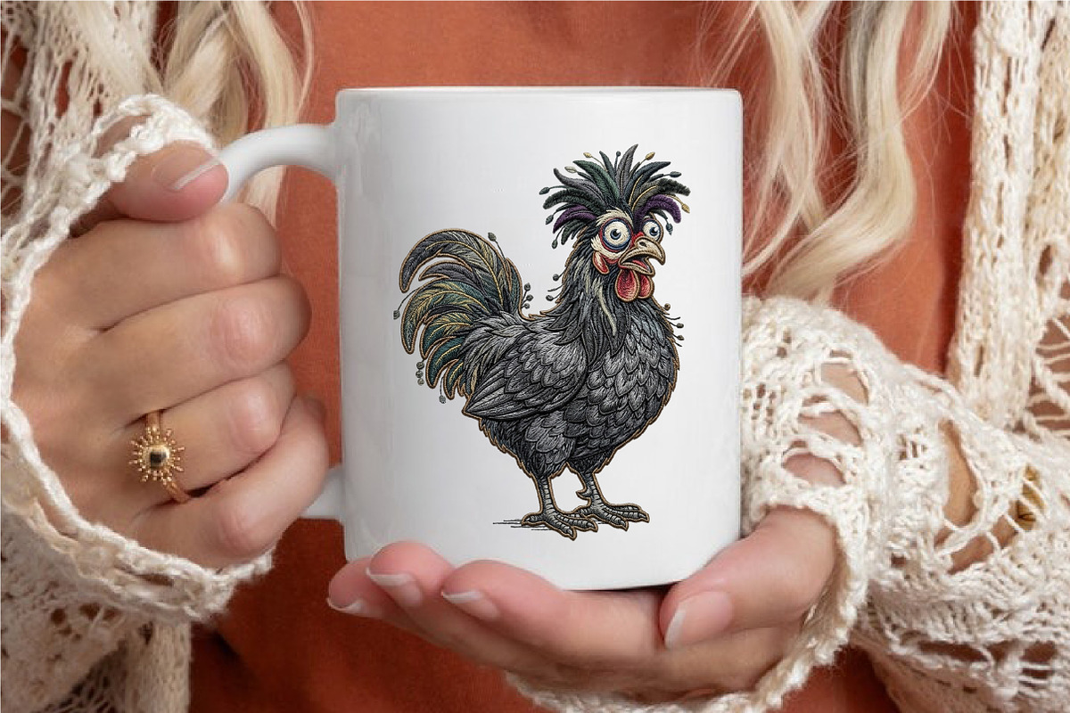 Rooster Sublimation Design, an Illustration by designcity5 (Photo 3 of 4)