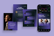 Client Testimonial Social Media Temp, a Social Media Template by BrandPacks (Thumbnail 5 of 7)