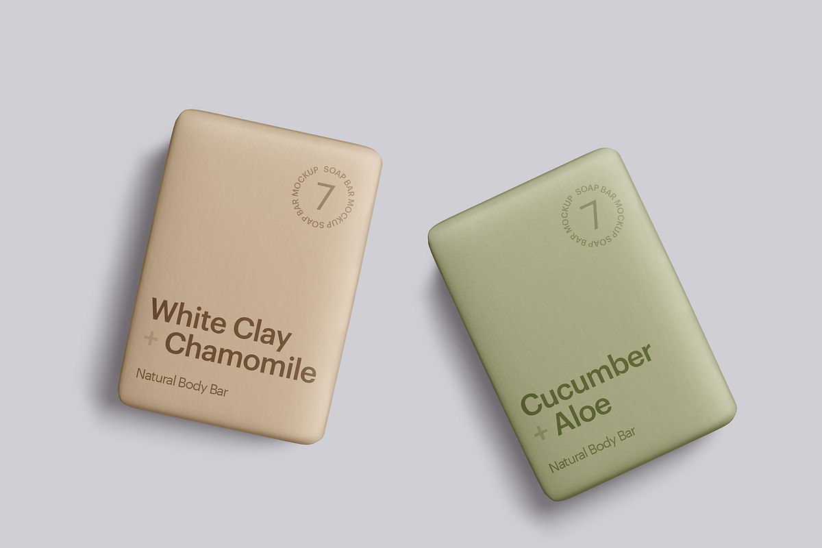 Soap Bar Mockup Bundle, a Packaging Mockup by GraphicWave (Photo 4 of 12)