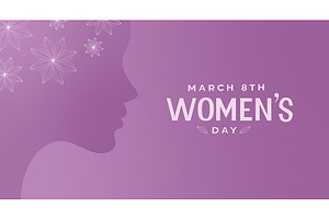 Woman's day illustration