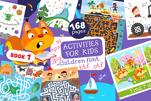 Funny Activities for Kids Book 1
