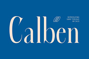 Calben – Elegant Font, a Serif Font by Craft Supply Co. (Thumbnail 1 of 8)