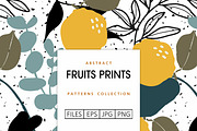 Fruits Prints, a Pattern Graphic by Part of the Art (Thumbnail 1 of 6)
