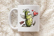 Quirky Valentine's Pickle Clipart, an Illustration by OK Design (Thumbnail 5 of 6)