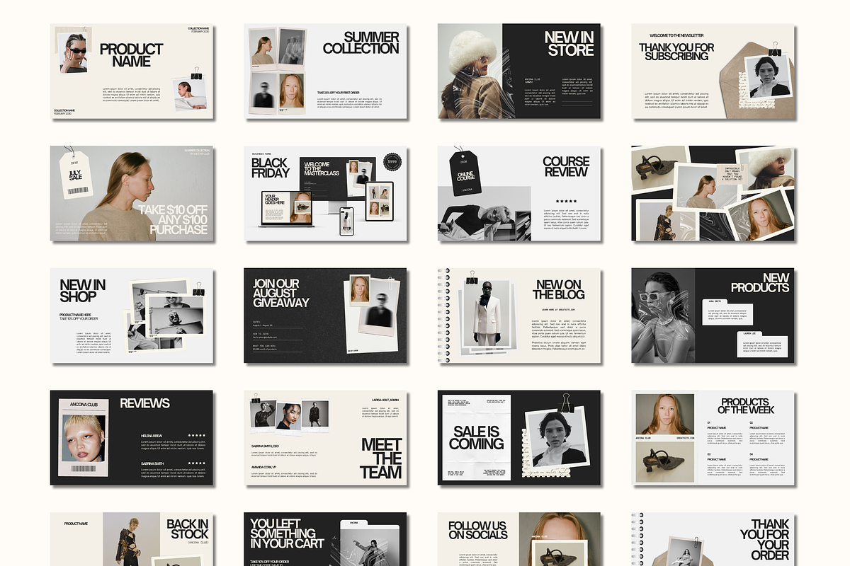 Email Marketing Newsletter Template, an Email Template by Branding Babe Co. (Photo 5 of 10)