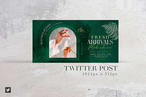 Fresh Arrivals Social Media Flyer