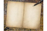 Lined & Blank Junk Journal Kit PDF, a Decorative Illustration by Coral Beauty (Thumbnail 6 of 8)