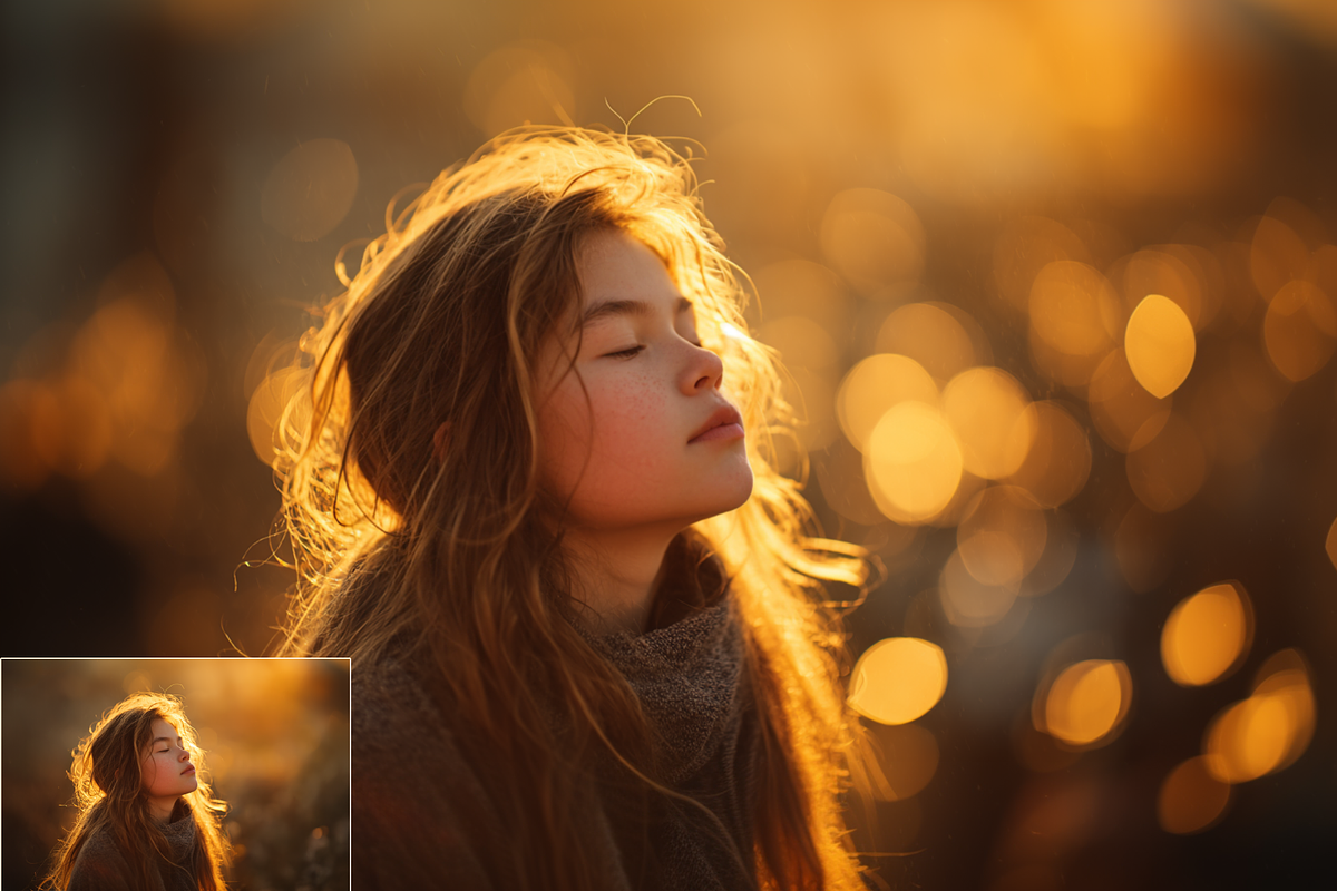 165 Golden Hour Bokeh Overlays, a Photo by HappyNews (Photo 3 of 8)