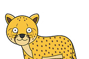 27x African Animals in cartoon style, an Animal Illustration by asantosg (Thumbnail 12 of 12)