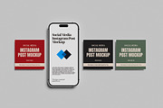 Social Media Post Mockup, an Advertising Mockup by GraphicWindow (Thumbnail 4 of 5)
