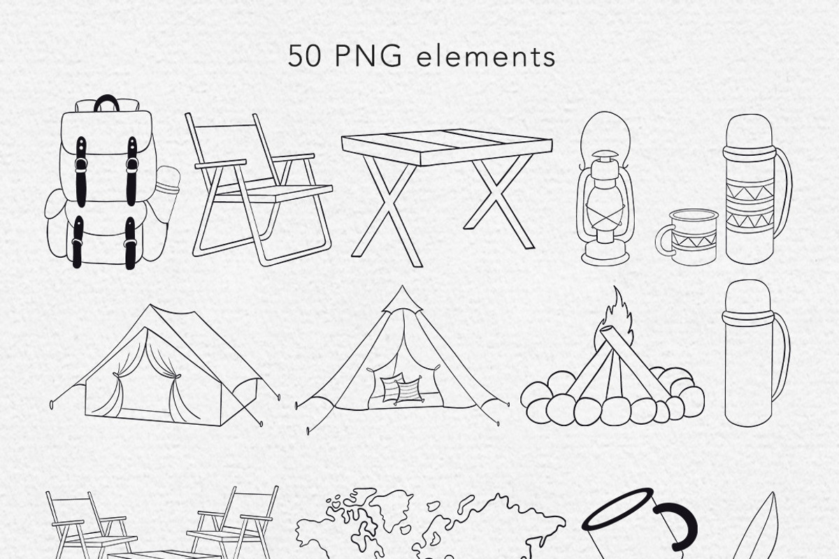 4 in 1 Bundle 360+ Outdoor Designs, a Seasonal Illustration by Mari_Caliart (Photo 24 of 28)