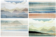 Abstract Canvas Texture Landscape, a Texture Graphic by sibel dayı (Thumbnail 5 of 11)