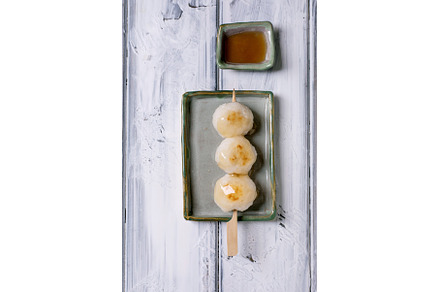 Traditional Japanese Dango Sweet
