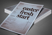 Easter Fresh Start Church Flyer, a Flyer Template by loswl (Thumbnail 4 of 7)