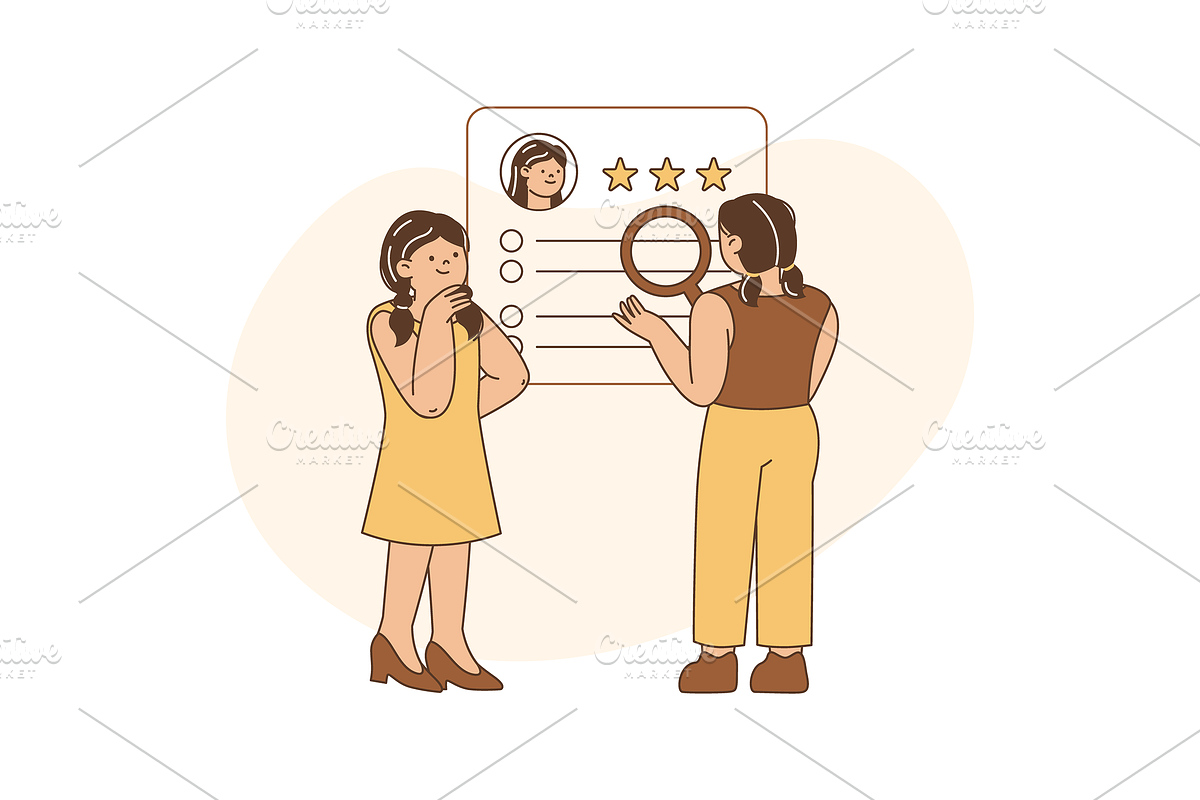 Job Recruitment Illustration, an Object Graphic by Jump Studio (Photo 7 of 12)