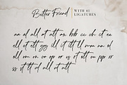 Better Friend Font, a Script Font by trustha (Thumbnail 16 of 18)
