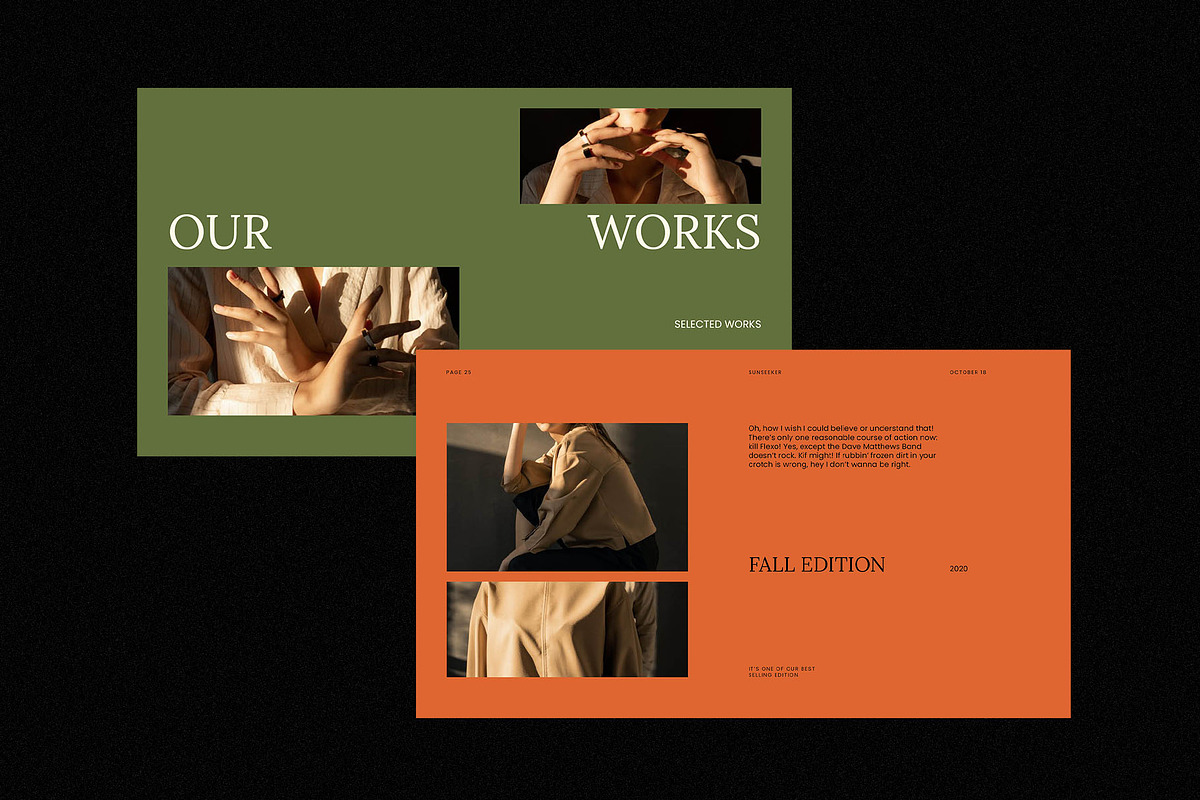 SUNSEEKER Presentation Template, a Presentation Template by VectorKiss GraphicsSupply (Photo 6 of 16)