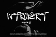 Introvert Graffity Font, a Blackletter Font by WAP (Thumbnail 1 of 5)