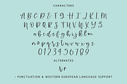 Hypnotic Script, a Handwritten Font by Beck McCormick (Thumbnail 10 of 10)