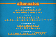 Broking Typeface, a Serif Font by alit design (Thumbnail 10 of 17)