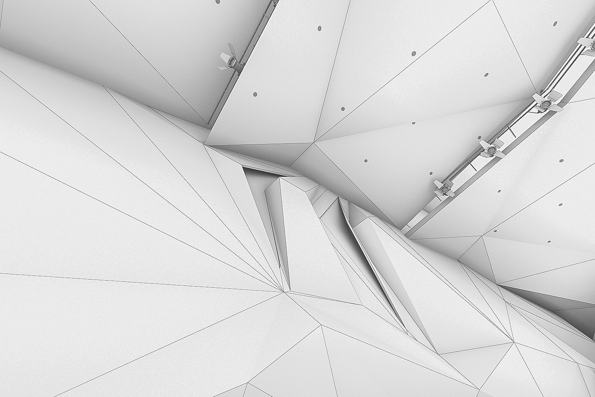 Theater Interior 1200 seats, an Architecture 3D Model by 3DNUTS