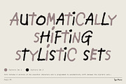 Peace TM – Automatic Script, a Handwritten Font by Type Mania (Thumbnail 3 of 14)