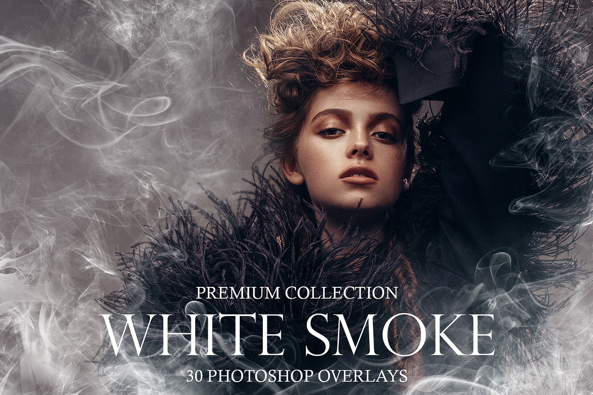 White Smoke Photoshop Overlays, a Plug-in Add-On by FixThePhoto (Photo 1 of 34)
