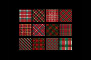 Christmas Plaid Seamless Patterns, a Pattern Graphic by Business Chic (Thumbnail 4 of 5)