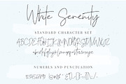 White Serenity Signature Font, a Script Font by Renata Chizhikova (Thumbnail 14 of 14)