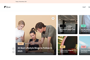 Flow - HTML Personal Blog Template, a HTML Template by AliThemes (Thumbnail 3 of 4)