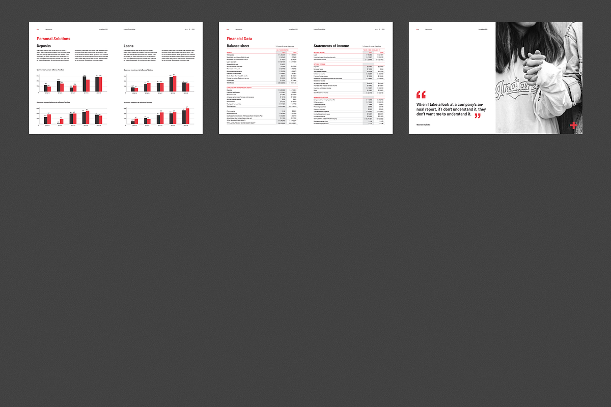 Annual Reports, a Brochure Template by BOXKAYU (Photo 17 of 17)