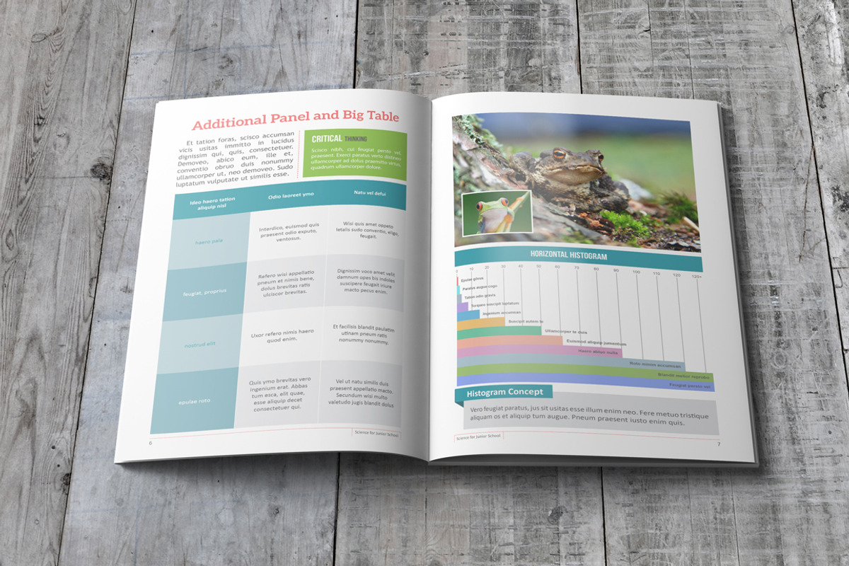 Science Textbook Template 2.0, a Magazine Template by fisihsani (Photo 7 of 10)