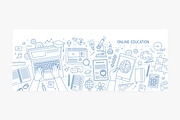 Online education banners, an Education Illustration by Good Studio (Thumbnail 4 of 6)