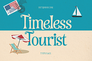 Timeless Tourist - Vintage Ad Type, a Serif Font by HipFonts (Thumbnail 2 of 10)
