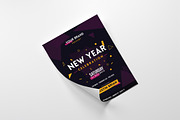 New Year Party Vol 1, a Flyer Template by kecikreative (Thumbnail 2 of 2)