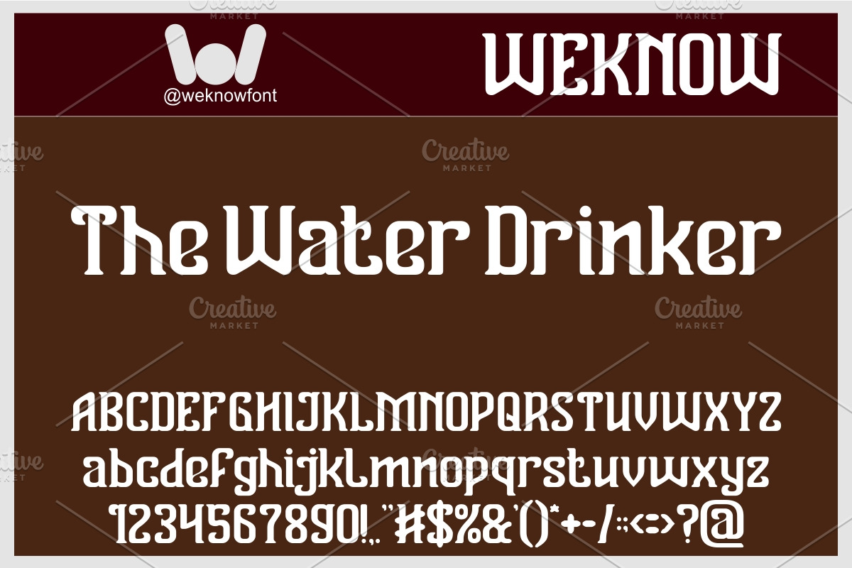 Vanguard Legend font, a Serif Font by weknow (Photo 4 of 8)
