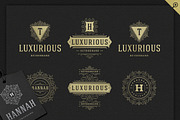 500 ornaments logos & monograms, a Branding & Logo Template by Vasya Kobelev (Thumbnail 8 of 31)