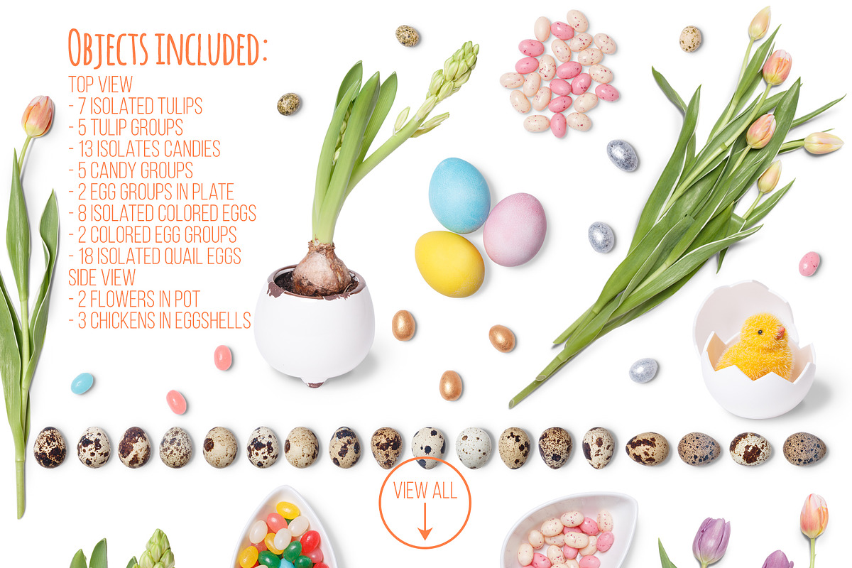 Spring and Easter Scene Creator, a Product Mockup by rubinat (Photo 4 of 6)