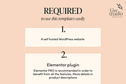 Feminine WordPress Theme Elementor, a WordPress Template by Liw studio (Thumbnail 6 of 8)