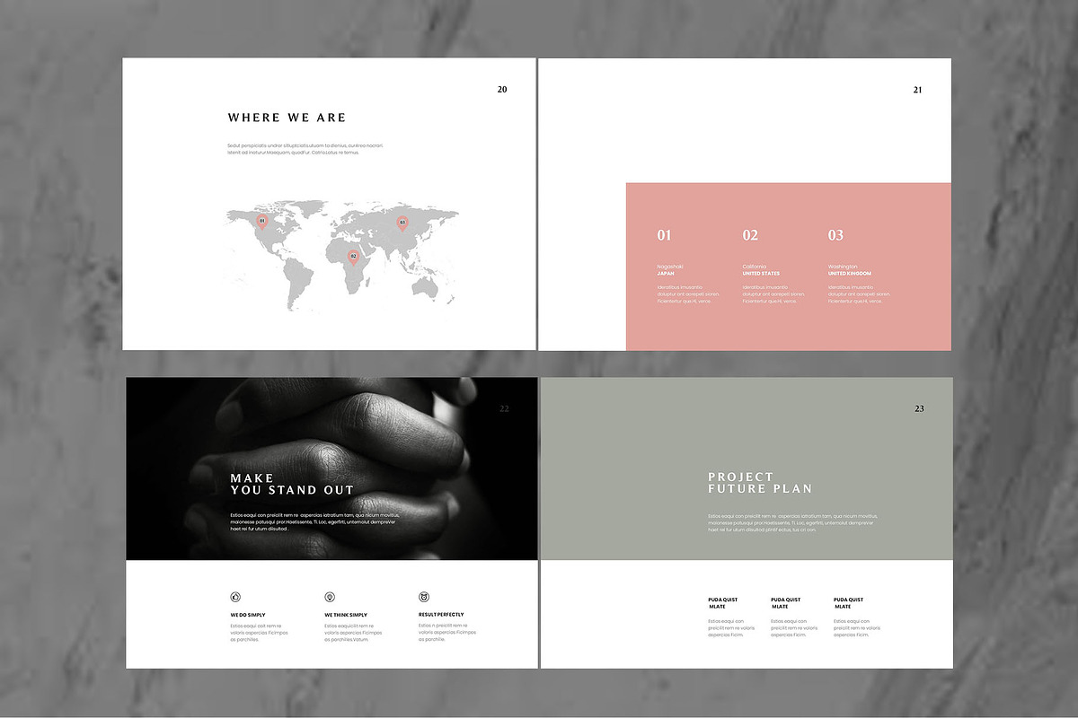 Landscape Company Profile | InDesign, a Brochure Template by HR Studio (Photo 9 of 9)