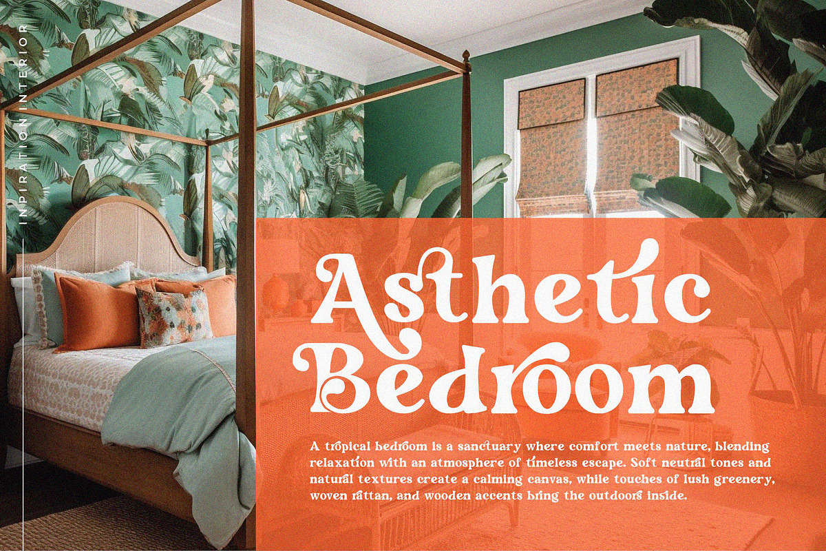 Slikren || Vintage Retro Serif Font, a Serif Font by Ermedia Studio (Photo 2 of 10)