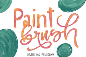 Procreate Paint Brushset