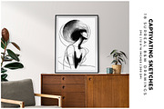 Captivating Sketches, a Decorative Illustration by Digital Art Creations (Thumbnail 7 of 7)