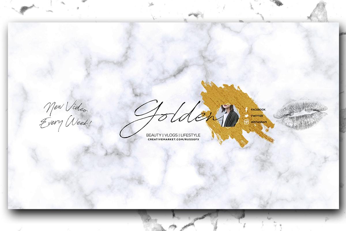 10 Youtube Channel Art Banners vol.4, a Social Media Template by RussGFX (Photo 11 of 17)