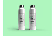 Long Bottle Tumbler Mockup Template, a Household Mockup by DesignRushMarket (Thumbnail 10 of 11)