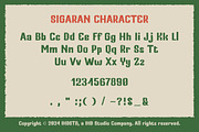 Sigaran Hand Drawn Vintage Display F, a Handwritten Font by IHDSTD (Thumbnail 5 of 5)
